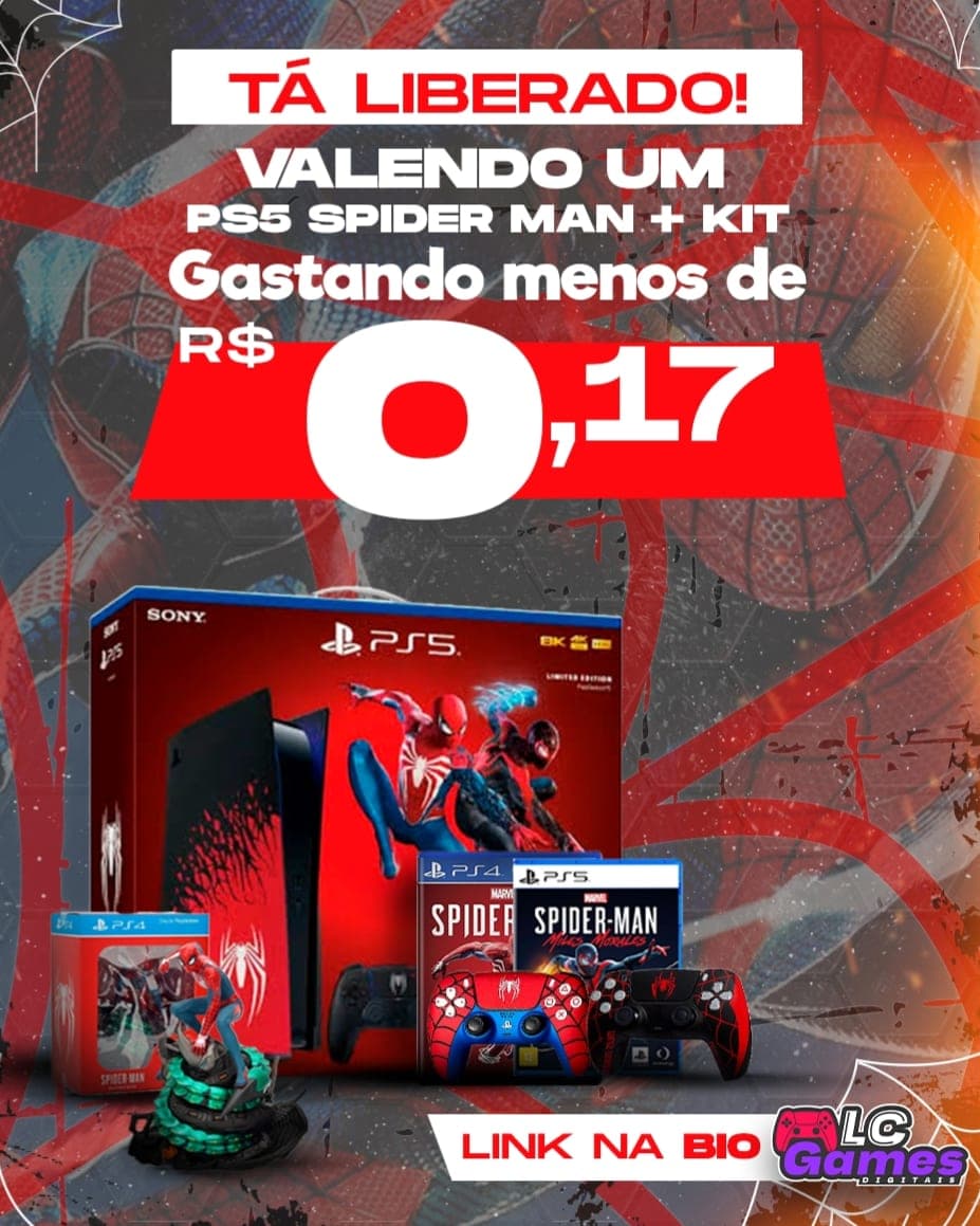 2ª AÇÃO SPIDER MAN - PS5 SPIDER MAN 2 + 2 JOGOS SPIDER MAN+ ACTION ...